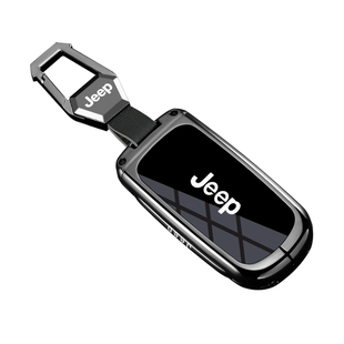 吉普自由光钥匙套Jeep指南者自由侠车专用大指挥官大切诺基壳扣包
