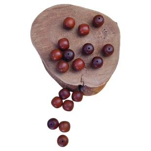 桶珠雷击枣木散珠配饰纯手工手串配件老木料雕刻原木色藏式老型珠