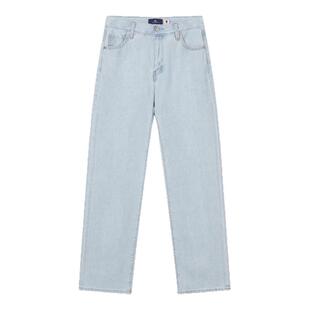【商场同款】Levi's®BLUETAB™女士PLANK直筒浅蓝色牛仔裤A9138