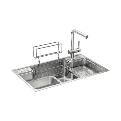 帝王洁具飞雨瀑布水槽多功能洗碗