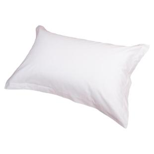 宾馆酒店床上用品 纯棉纯白色单人枕套定做 全棉美容床酒店枕头套