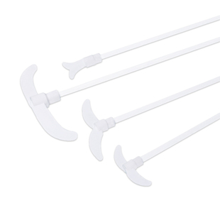 垒固四氟搅拌桨搅拌棒耐酸碱搅拌浆月十字板式F4聚四氟乙烯搅拌塞