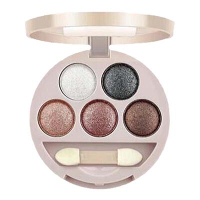 BOB正品微闪五色眼影盘眼影膏大地色裸妆珠光裸色易上妆彩妆盘5g
