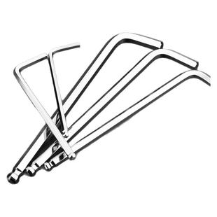 世达超硬内六角扳手单个平头球头六角形螺丝刀六角匙加长六棱扳手