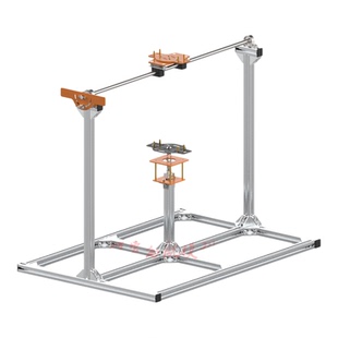 领先款四轴多旋翼无人机飞行器开源飞控PID参数调试架测试台云台