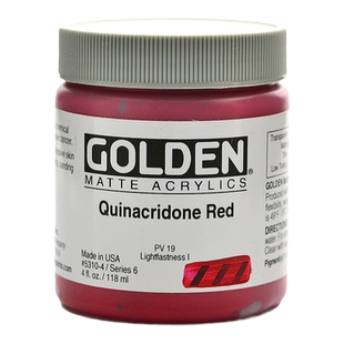 美国进口高登GOLDEN哑光流质丙烯颜料MATTE 模型手办高达上色美甲