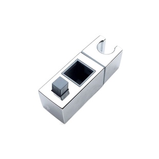 深圳方形淋浴花洒支架方管喷头固定座可调节卡扣支架花洒配件