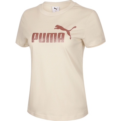 puma彪马女子ESS METALLIC No.1 Logo Te运动休闲短袖T恤69445587