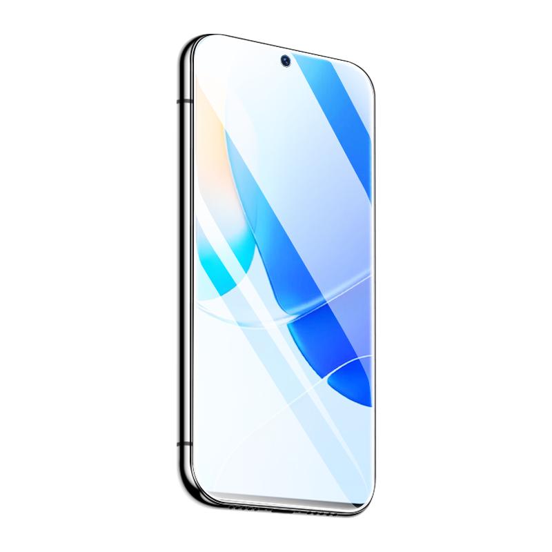 适用华为nova9se钢化膜高清无白边保护hinova9se手机膜全屏覆盖hinova9z新款防指纹huawei护眼抗蓝光防爆玻璃