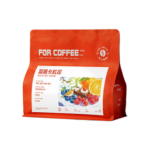 四人蓝莓卡杜拉哥伦比亚溪流庄园浅烘手冲精品咖啡豆120G/227G