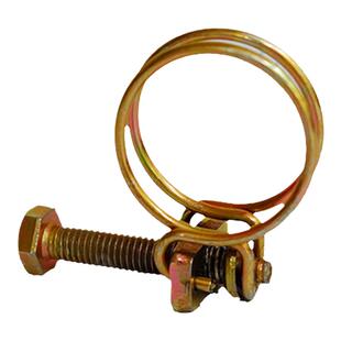 消防水带卡箍 消防卷盘软管扎箍/紧固件水管喉箍双钢丝管夹管箍卡
