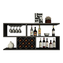 现代简约墙上酒柜壁挂式创意置物架1