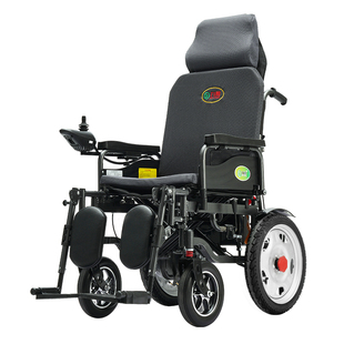 九圆老年人残疾人可躺电动轮椅轻便代步可折叠智能全自动老人专用