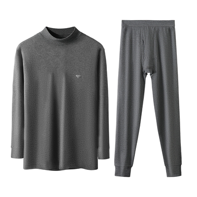 七匹狼7A抗菌全棉薄款保暖秋衣男