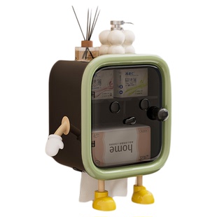 卫生间厕纸盒壁挂式免打孔2025新款厕纸架厕所纸巾盒卫生纸置物架