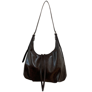 废土风复古腋下包包女士秋冬新款慵懒时尚韩版托特包大容量斜挎包