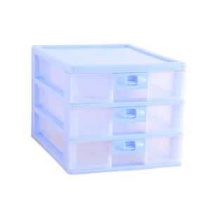 办公桌面抽屉式文件盒A4纸文件夹收纳层柜商务整理架收纳盒整理盒