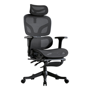 办公室午睡两用可躺平午休护腰电竞椅家用久坐电脑椅人体工学椅子