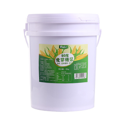 味润蕾透明麦芽糖浆25kg大桶糖稀