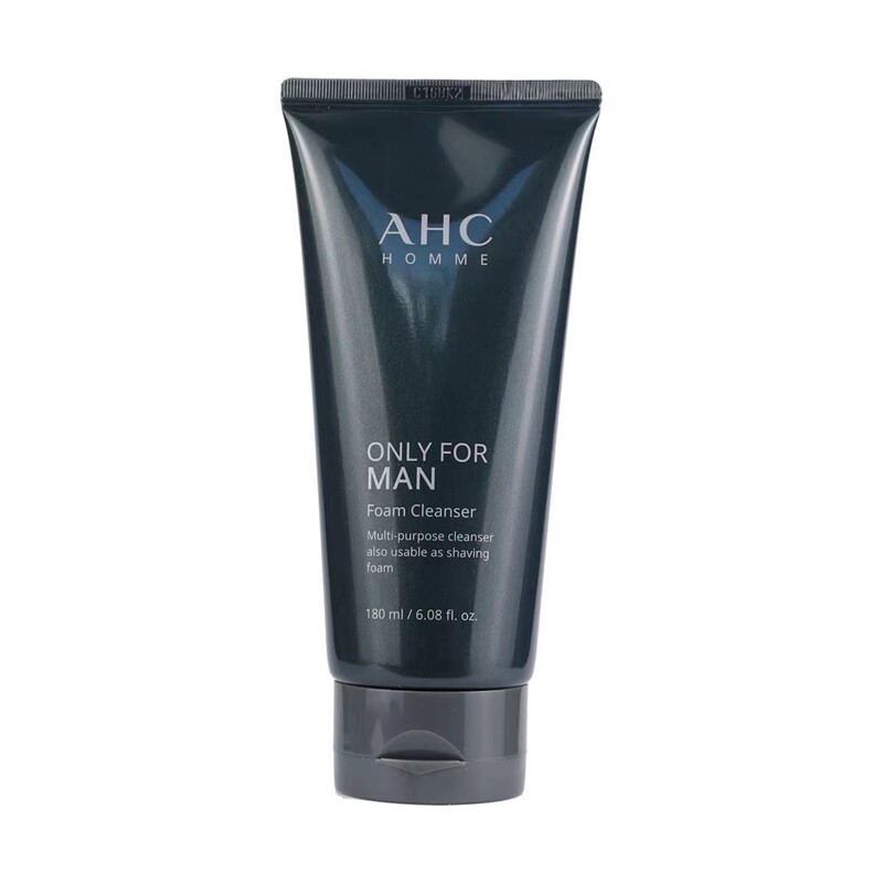 韩国 AHC洗面奶男士专用洁面乳补水保湿深层清洁控油补水官方正品