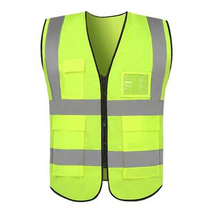 施工反光背心工地马甲透气网施工环卫衣服劳务建筑工程安全反光衣