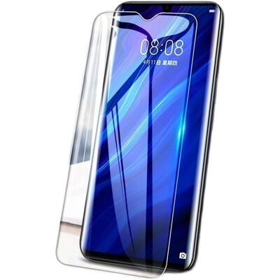 华为P30钢化膜ELE-AL00m抗蓝光防爆玻璃保护膜高清全屏防摔防刮手