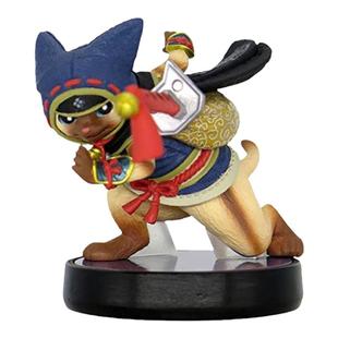 【日本直邮】capcom手办景品卡普空amiibo手办怪物猎人崛起艾露猫