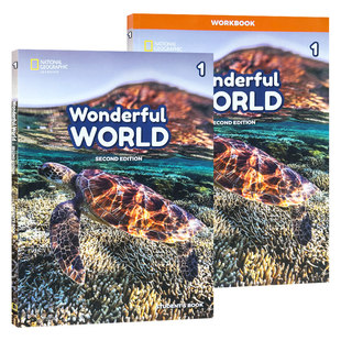 NGL美国国家地理少儿英语wonderful world 1 2 3 4 5 6 级 缤纷世界1-6年级美国小学英语教材wonderfulworld我们的奇妙世界