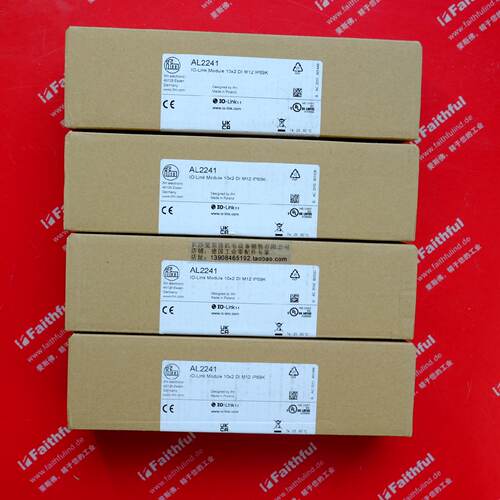 议价IFM AL2241 易福门全新IO-Link输入模块 10x2 DI M12 IP69K