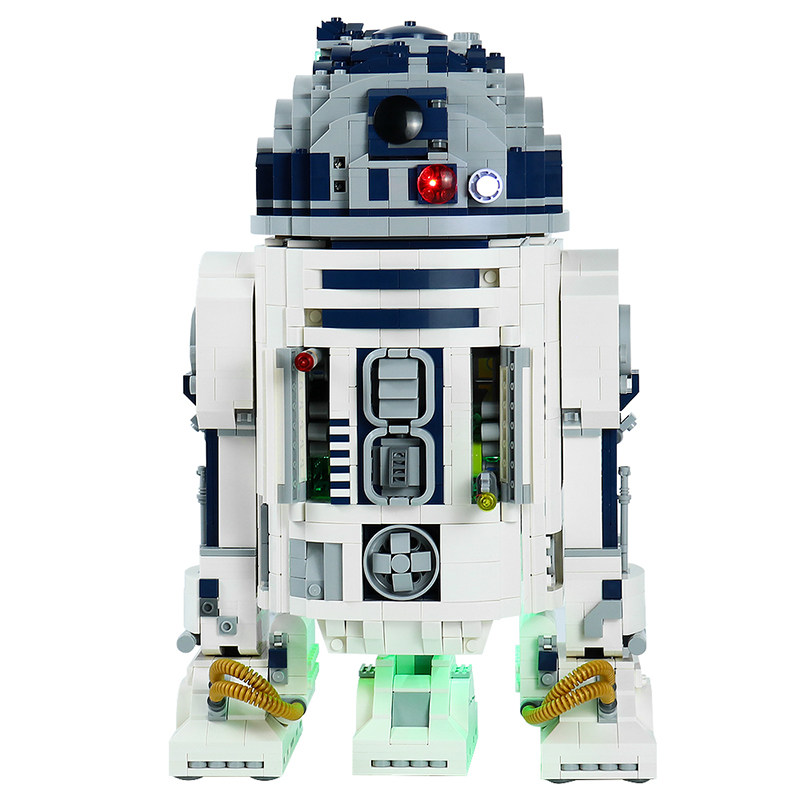 BrickBling 适用乐高75308星球大战R2-D2机器人积木灯饰LED灯光组
