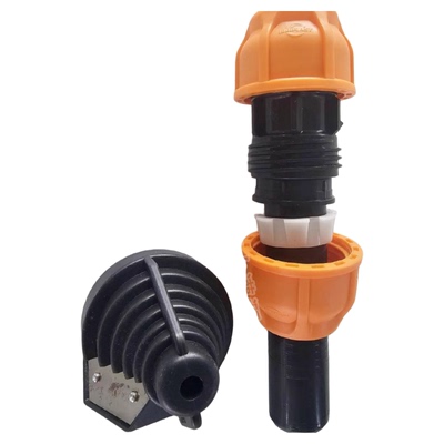 PE管快接直接弯头堵头内外丝接头