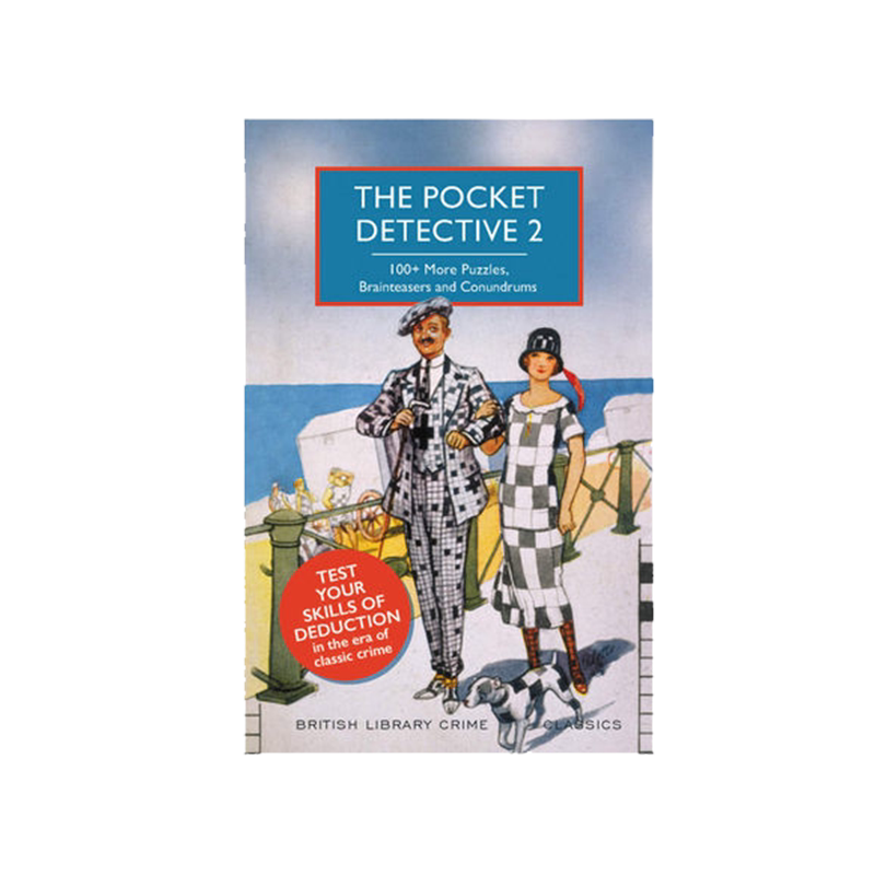 口袋侦探2：100多条谜题、智力题和难题 英文原版 The Pocket Detective 2 益智游戏 Kate Jackson 推理 高智商题目 正版英语书籍
