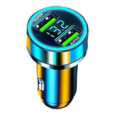 双口1580W车载充电器2023新款超级快充汽车点烟器转换器手机快充
