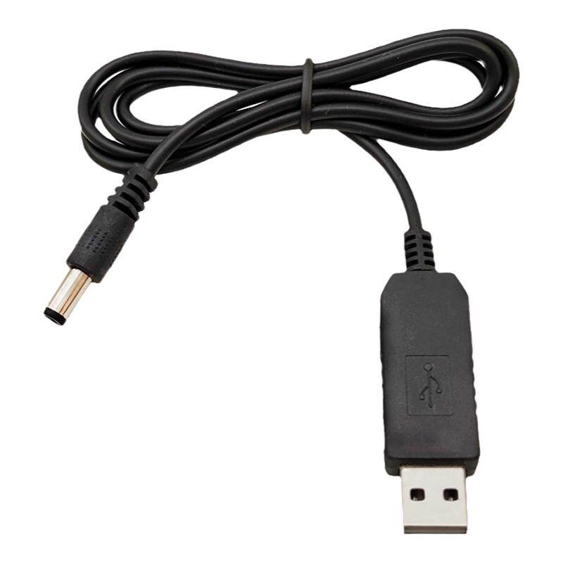 USB升压线移动电源充电宝5V升9V12V模块无线路由器光猫交换机供电