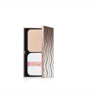 至爱终生纯爱薄纱光润粉饼定妆粉控油遮瑕持久防汗隐形毛孔细腻