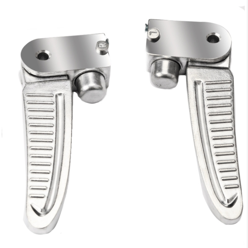 电动车脚蹬小龟脚踏王适用爱玛脚踏板 踏板车踩脚折叠后脚踩踏板