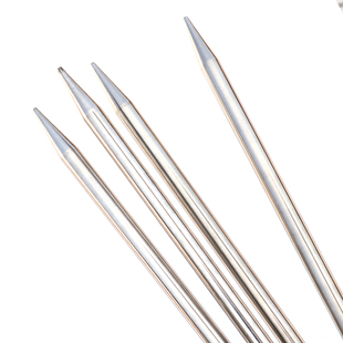三燕牌粗针织毛衣针打毛线针手工编织针棒针签子不锈钢钢针的工具
