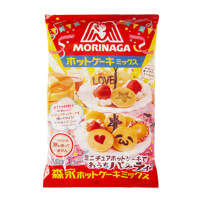 日本进口森永松饼粉600g华夫饼粉