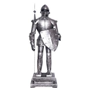 中世纪北欧式轻奢罗马盔甲摆件创意复古欧式骑士金属工艺品装饰