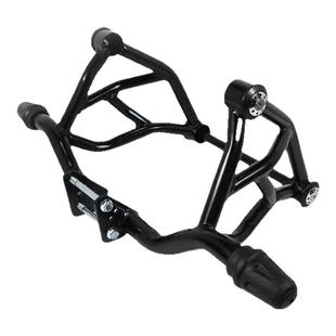 适用于豪爵DR160保险杠DR160/S护杠DR150/S 防摔胶防摔杠特技杠装