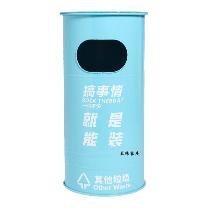 复古铁艺工业风做旧大号消防栓垃圾桶创意餐厅个性酒吧装饰品摆件