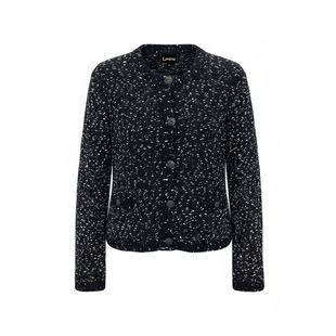 Lorene开衫外套女25新款单排扣修身法式波西米亚优雅风针织衫毛衣