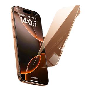 【AR抗反射无边膜】笛曼适用苹果17promax钢化膜iphone16无黑边15pro全屏覆盖14防指纹13贴膜12防摔air屏保