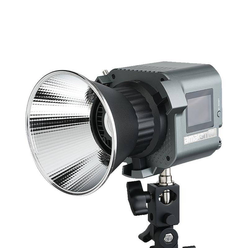 Aputure/爱图仕 艾蒙拉 Amaran 60d 60x S LED双色温补光灯 cob60w 宝荣口摄影灯手持室内户外拍摄灯光直播灯