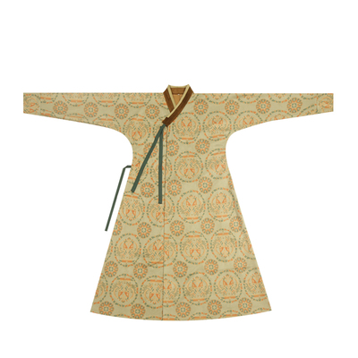 谜阿凰【北宋锦袍】原创复原花纹国风外套大放量秋冬女士2025新款