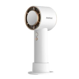 MOMAX摩米士冰敷手持高速小风扇迷你便携式usb-c快充超长待机桌面电风扇静音大风力旅行出游送礼随身小型电扇