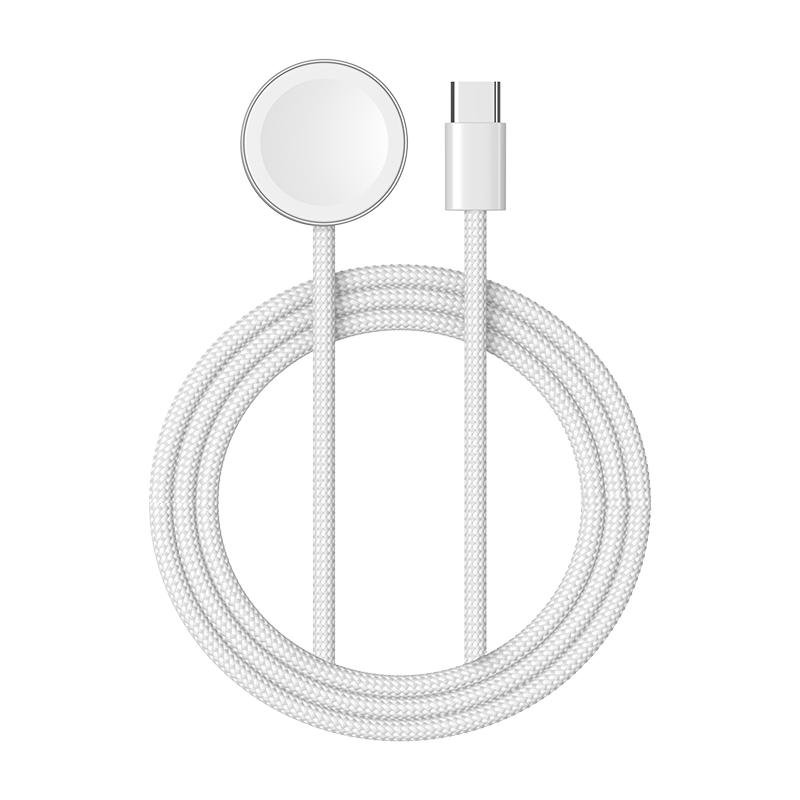 【W&P】2025新款适用于苹果S10手表iwatch8充电器applewatch充电线5W快充Ultra2充电底座Type-C编织充电线USB