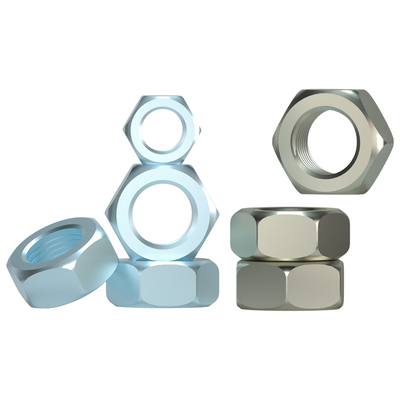 镀镍六角螺母镀锌六角螺帽