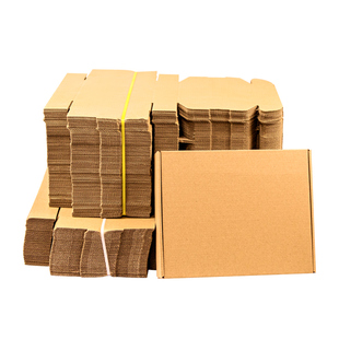 手幅飞机盒特硬批发定制小批量快递长方形小号彩色打包装飞机盒做