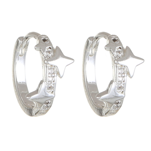 美出圈！星星耳环2024新款爆款潮精致小巧耳钉轻奢小众高级感耳饰